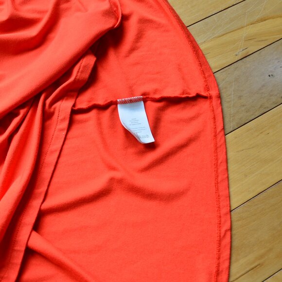 Boden Women's Sleeveless Smock Waist Midi Dress US 6R Orange - Picture 7 of 11